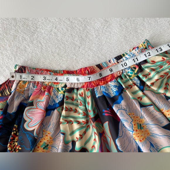 CALYPSO St. BARTH Maxi Boho Tropical Floral Print Skirt Size Large - Picture 13 of 14